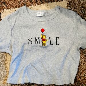 Winnie the pooh crop top
